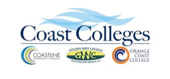 coast communtiy college district logo with logos of three colleges underneath
